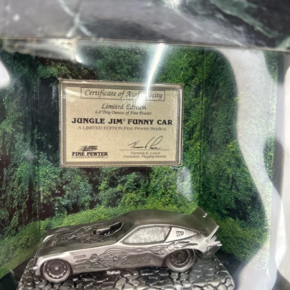 JUNGLE JIM FUNNY CAR 1999 JOHNNY LIGHTNING FINEPEWTER COLLECTION 1:64